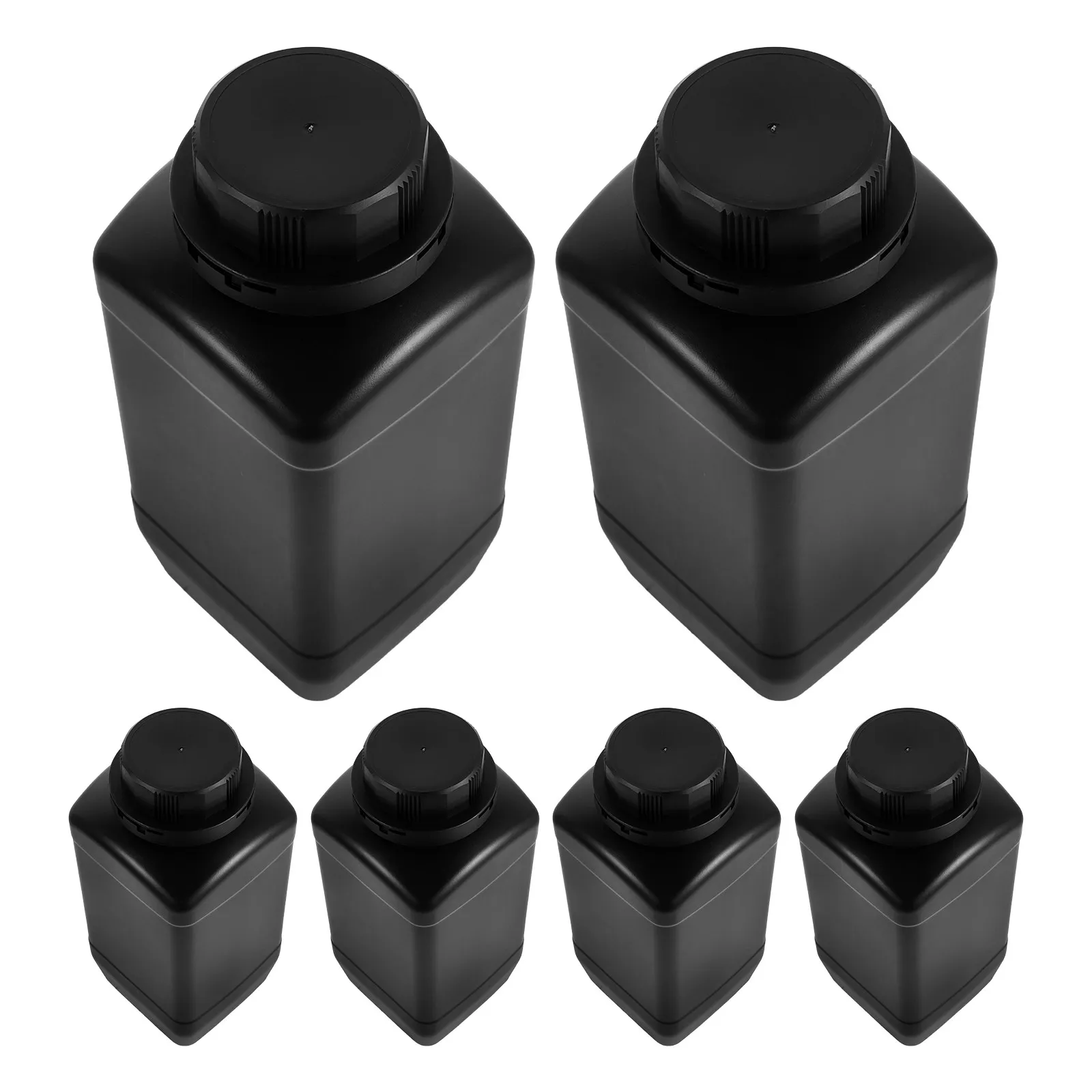 

Набор из 6 широкогорлых бутылок большой емкости, герметичных, для хранения химикатов, реагентов и лабораторных образцов