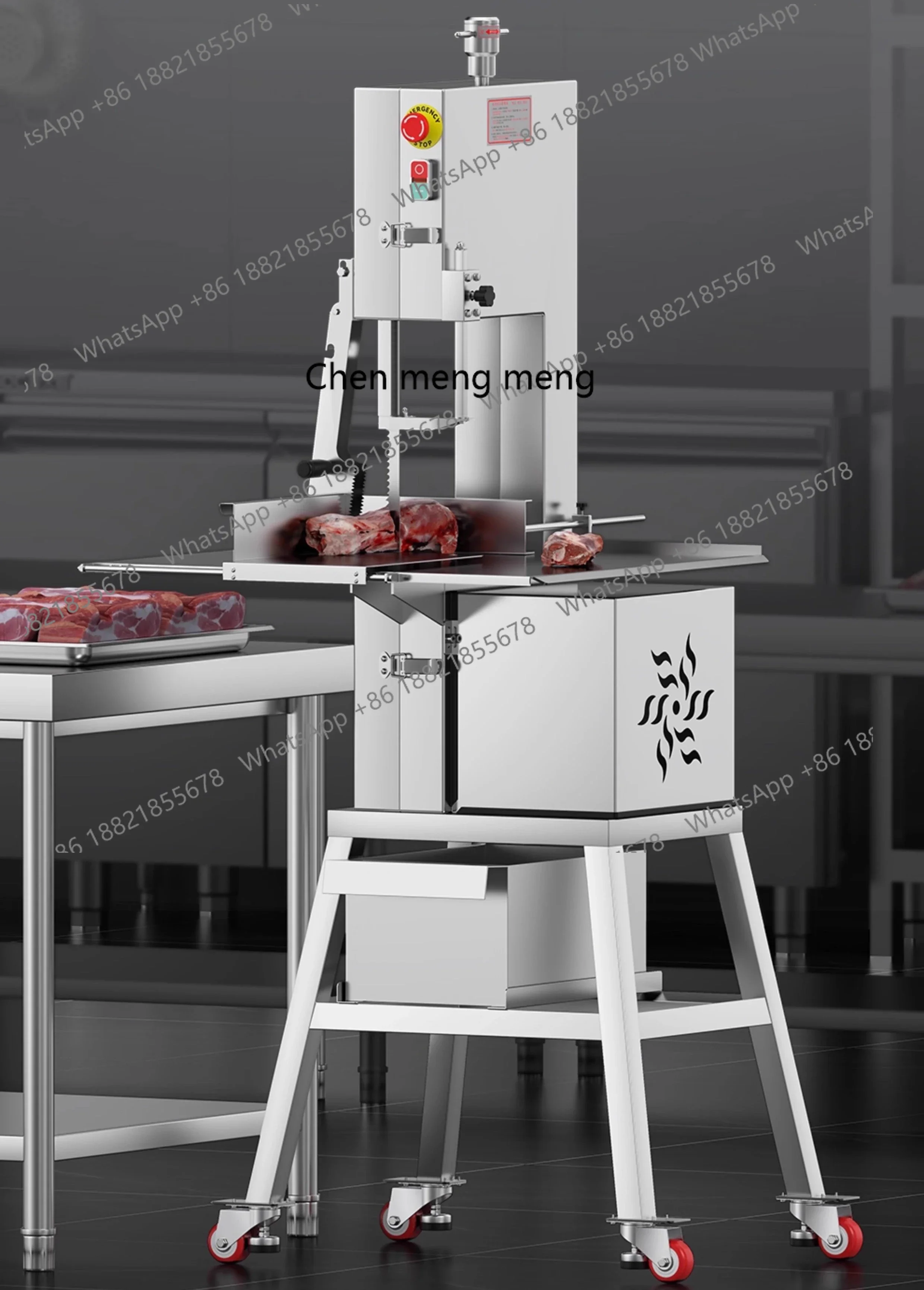 MF Commercial bone sawing machine, small electric bone cutter, ribs chopping artifact