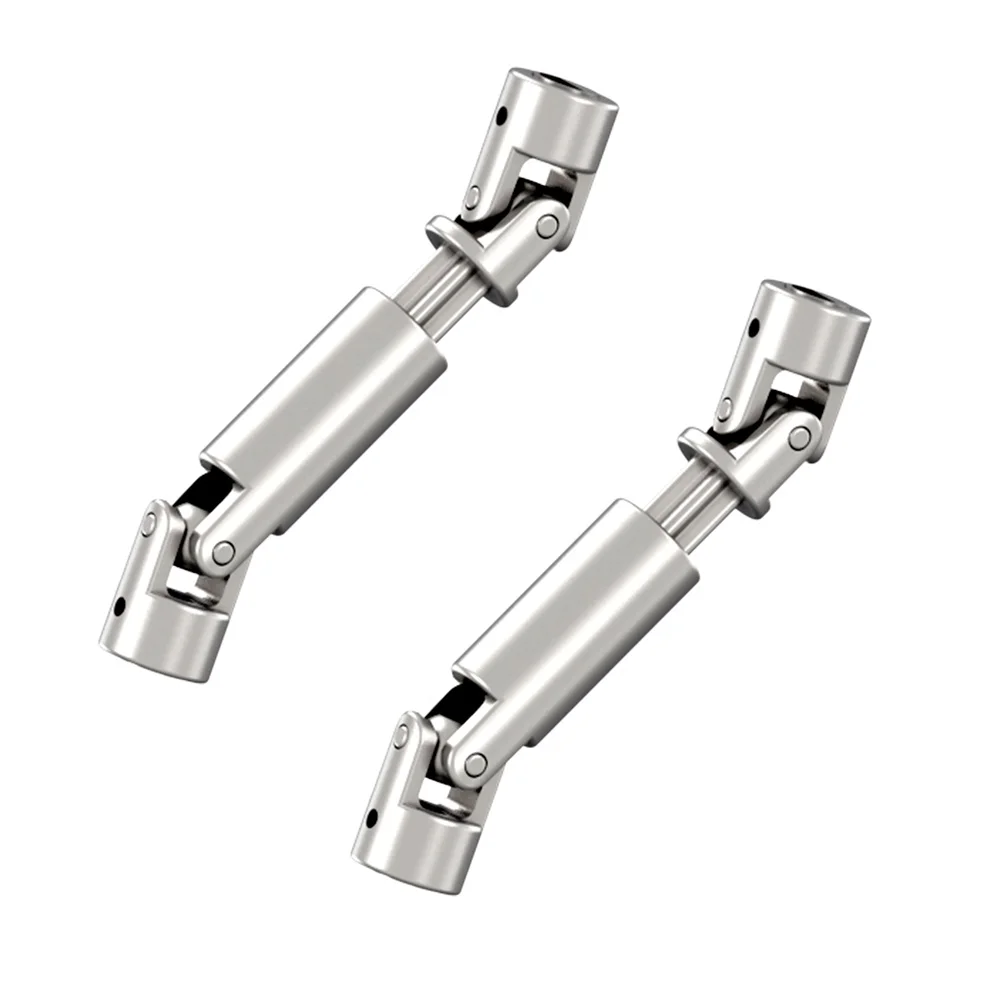 2PCS JXC LR1801 1/18 Rock Crawler RC Car Upgraded Parts Alloy Drive Shaft Off-Road Truck Vehicles Model Spare Replacement Access