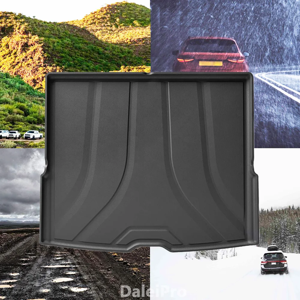 For BMW X1 U11 2023 2024 2025 Car Cargo Liner Custom Fit 3D TPE Trunk Mats All Weather Cargo Cover Waterproof Car Accessories