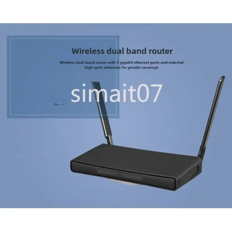 Dual-Band WiFi Gigabit Wireless Router - 32bit ARM Architecture, 716MHz CPU, High-Speed Dual-Band Connectivity