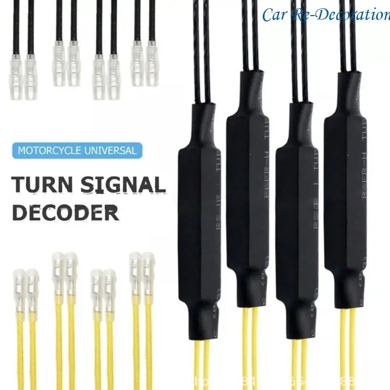 

R58D 12 В 21 Вт Декодер разлома для мотоцикла мигающий сигнал поворота