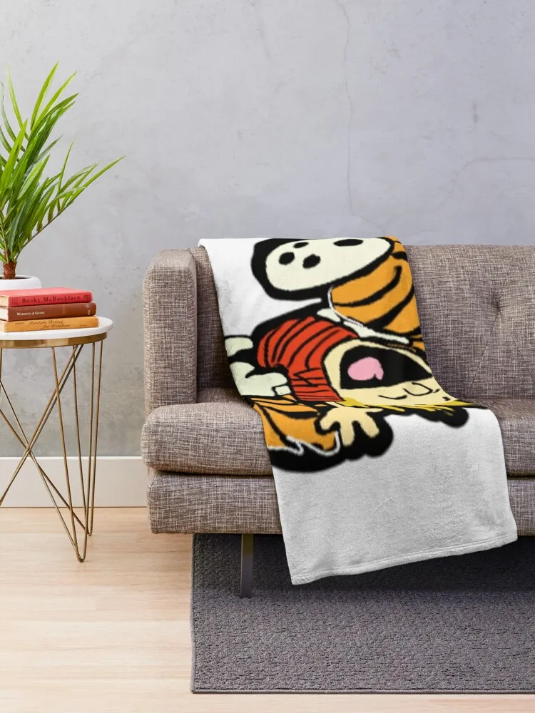 Calvin and hobbs Throw Blanket Luxury blankets ands Cute Sofas Blankets