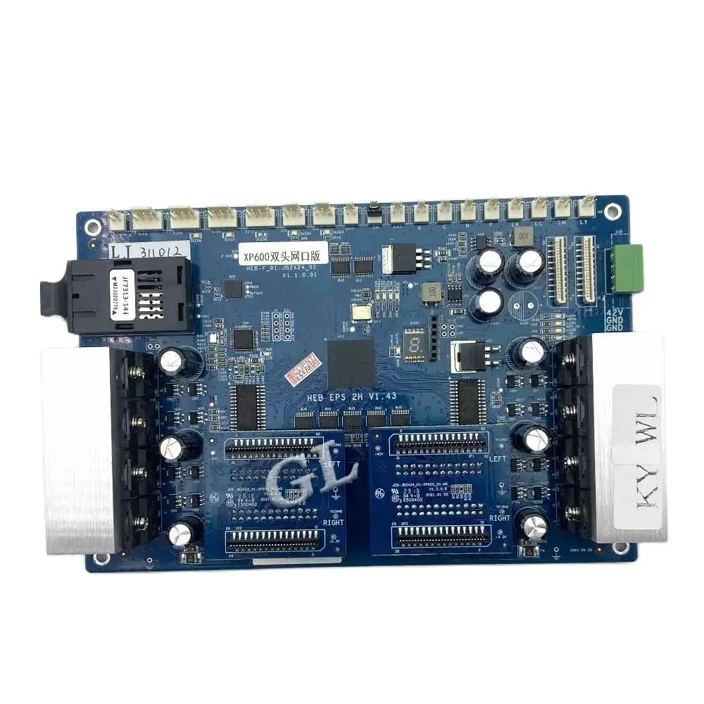 KYJET Double head Hoson Board for Epso XP600 head board kit for ECO Solvent/water base printer Network version