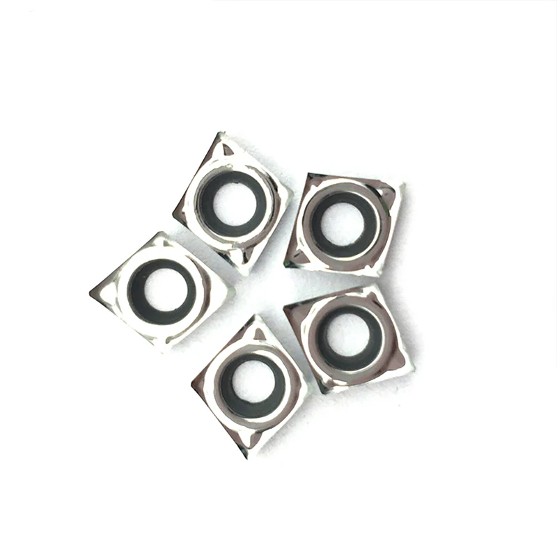 CCGT060202 CCGT060204 AK H01 Aluminum Turning Tool Blade CCGT 060208 Insert Cutting Tool CNC Lathe Tools AL +TIN Alloy Wood