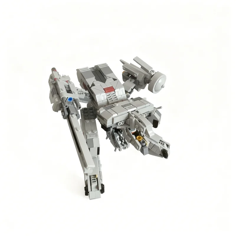 1094 stuks MOC Metal Gear Rex Ray Two Pack Icons Model Bouwstenen Architectuur Speelgoed Kerstcadeaus Idee Baksteen Verjaardag