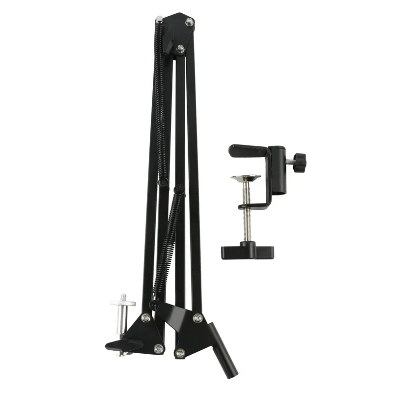 Camera Tripod Table Stand Set Photography Adjustable Arm stand For Digital Video Microscope Camera Boom Scissor Arm Stand Holder