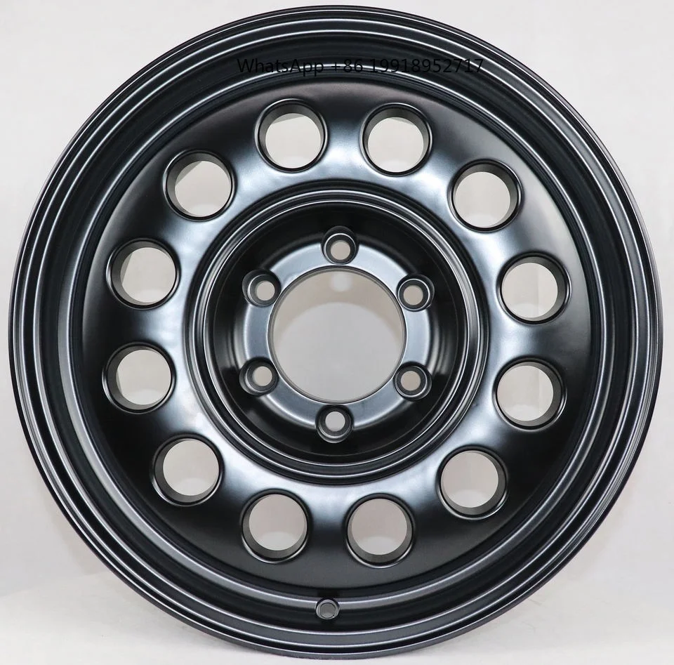 17inch Off-road Modified Aluminum Alloy Wheels Lathe-turned Lightweight Painted Rims Decorative PCD 139.7 ET 0 Model JJ1272