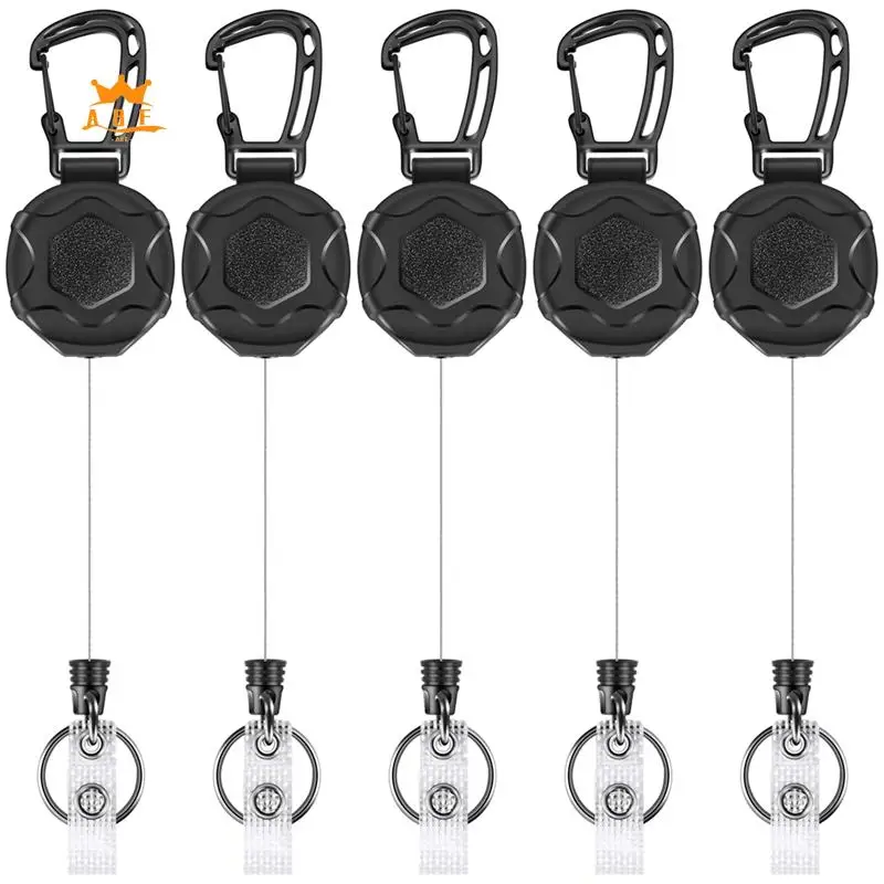 a08e-retractable-keychains-heavy-duty-badge-reel-retractable-id-badge-clip-with-upgraded-mountaineering-buckle