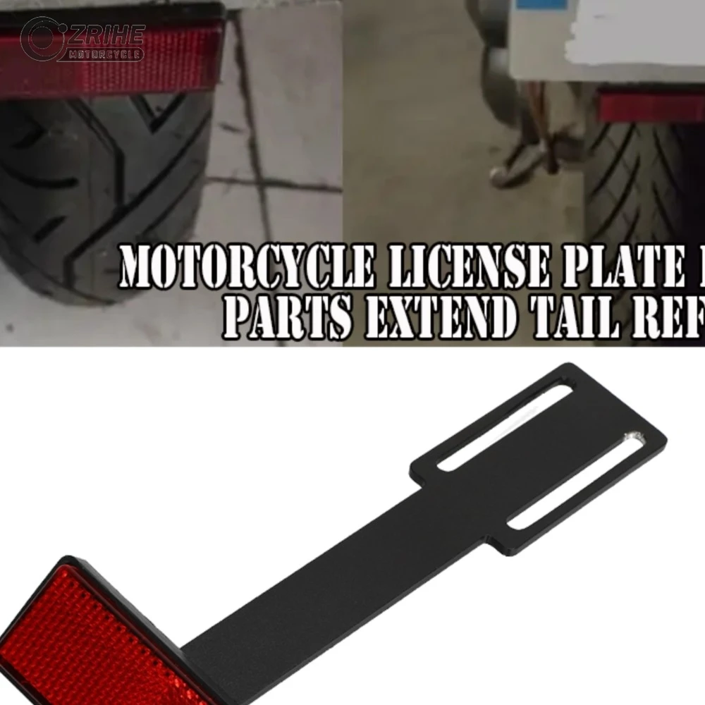 

FOR YAMAHA XJ6N XJ700 XJ900 XJ900S XJR1200 XJR1300 Motorcycle Rear Number Plate Reflector FOR BMW R1100S R1150 R1150GS For HONDA