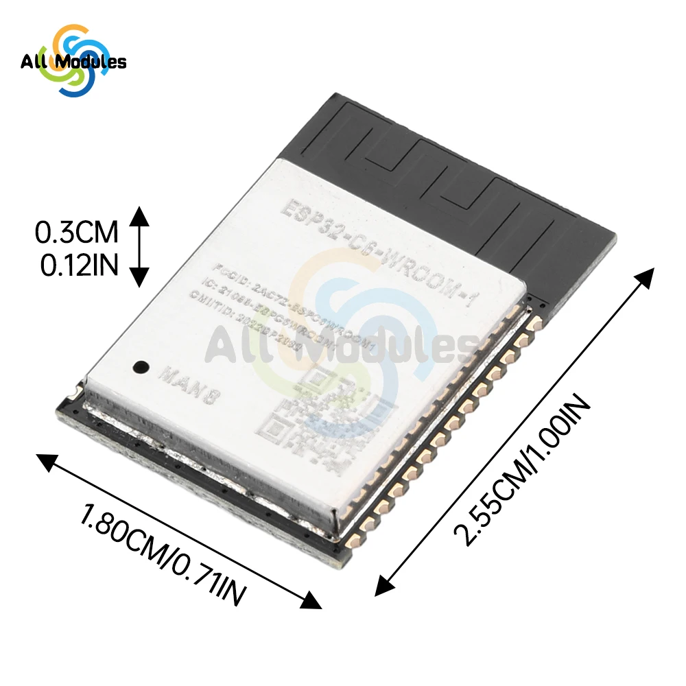 ESP32-C6-WROOM-1-N4 ESP32-C6-WROOM-1-N8 ESP32-C6-WROOM-1-N16 modulo scheda di sviluppo modulo Wi Fi BT