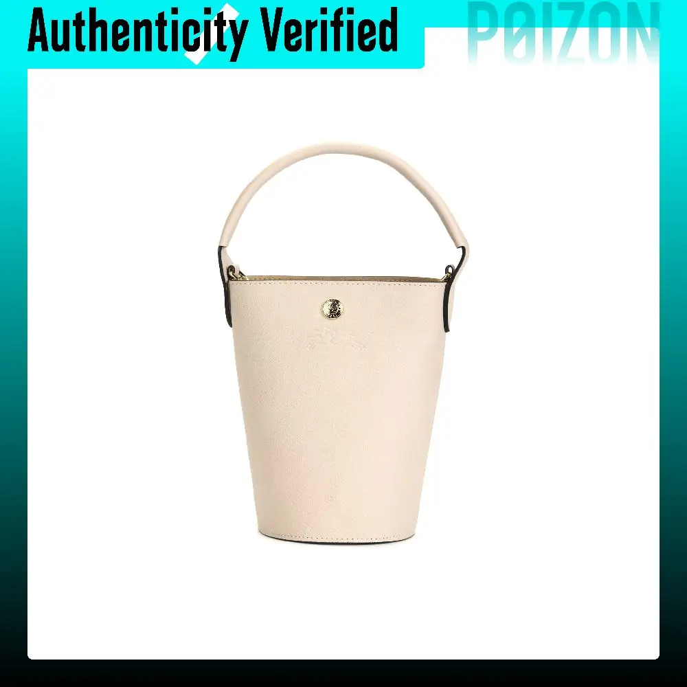 LONGCHAMP Épure Cow Leather Handbags Mini Women's Ecru 10213HYZ555