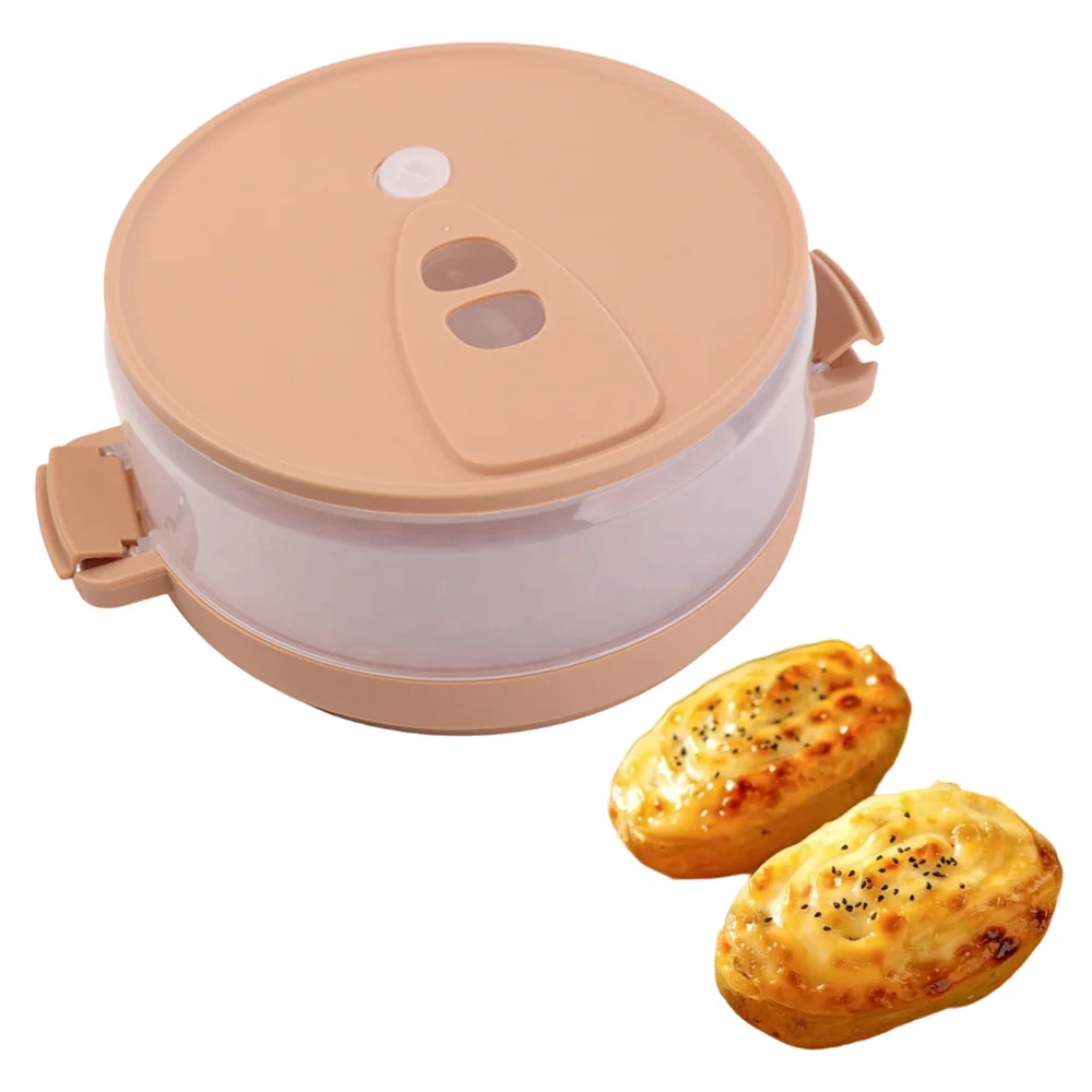 Contenedor Reutilizable para Hornear Papas al Microondas, Vaporera, Caja para Papas y Tocino, Utensilios de Cocina, Resistente al Calor