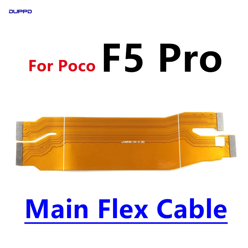 USB Charging Port Board Dock Port Connector Flex Cable For Xiaomi Poco F5 Pro Main Motherboard Charging Port Flex