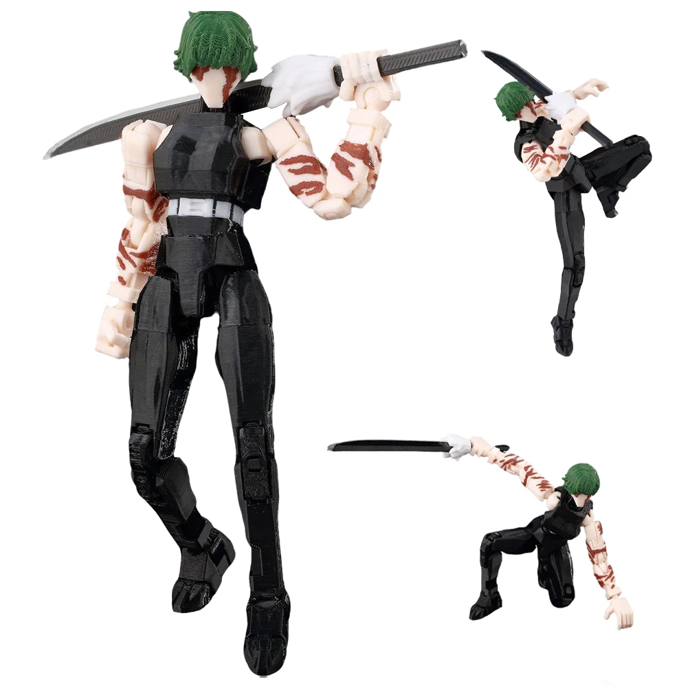 Boneco de Anime JJK Impresso em 3D, Figura de Ação Naoya Zenin, Modelo de Coleção, Estátua de Mesa, Bonecos Naoya Zenin, Brinquedo, Boneca de Cosplay
