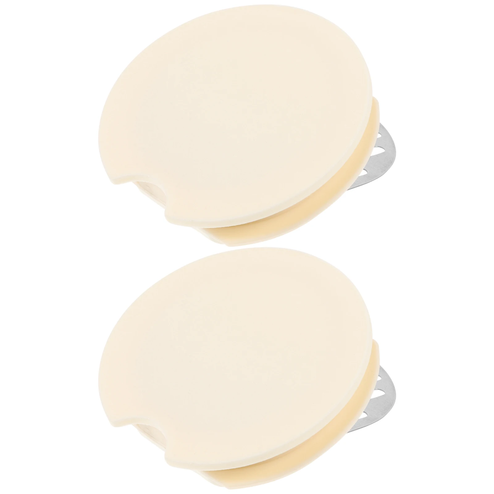 

2pcs Stainless Steel Lid for Water Pitcher Cooling Pot Filter Cover Replacement Cap Bottle Supply Metal Tea Strainer