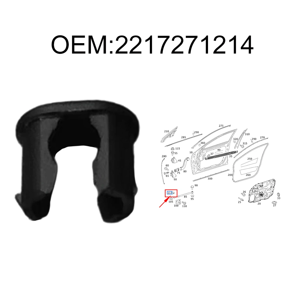 Door Check Strap Retainer Clip 2217271214 for Mercedes-Benz S-Class For W221 and for cl-class C216 door check assemblies