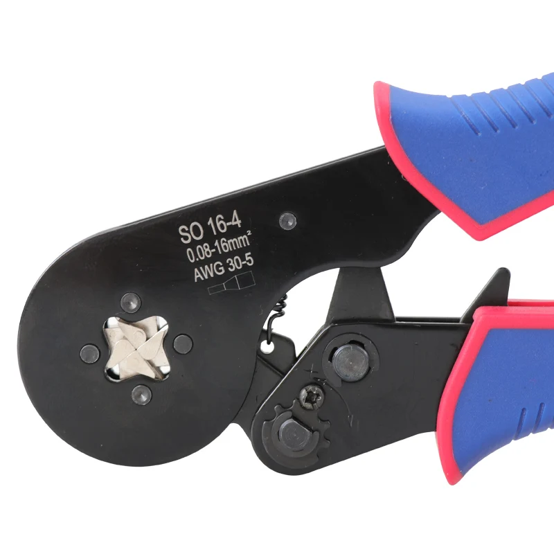 Crimping Tools Pliers 16-4 0.08-16mm2 Electrical Tubular Terminals Mini Clamp Tools Self-adjusting Crimp Tool 800pcs 1200pcs
