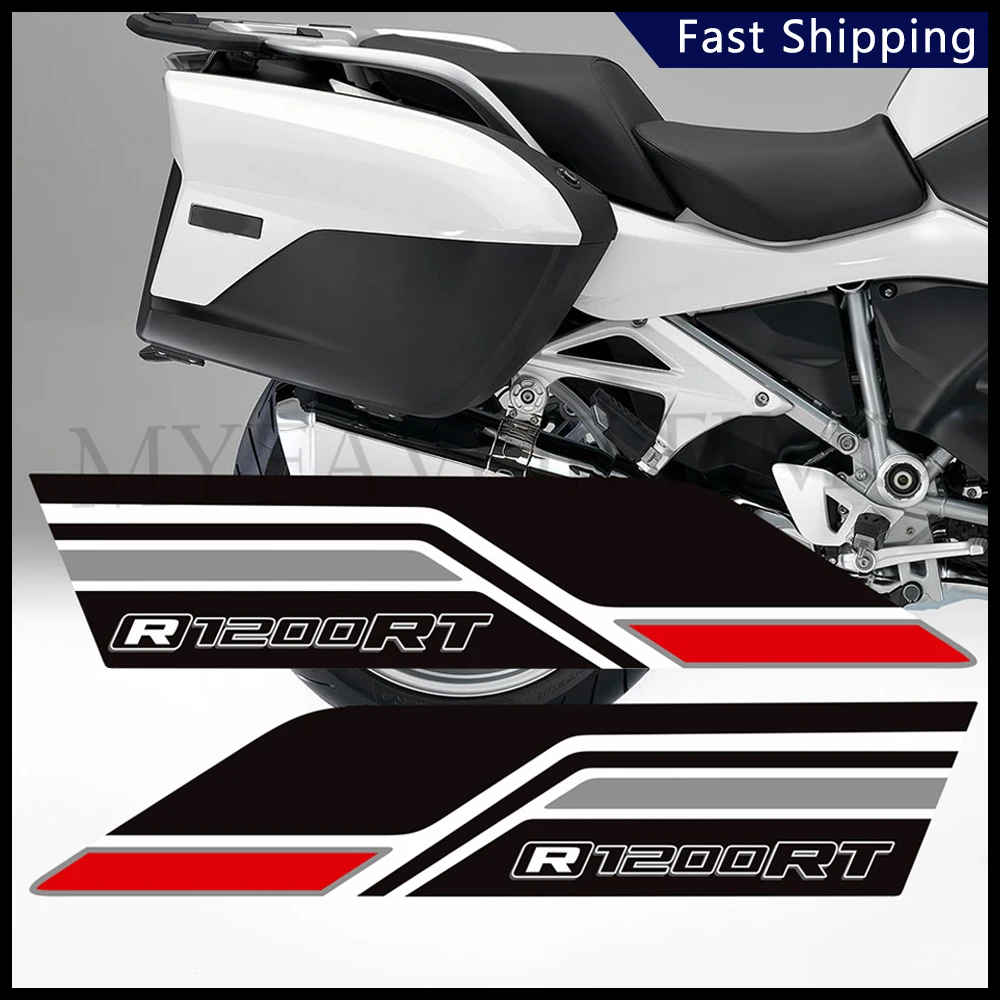 R 1200 RT Stickers For BMW R1200RT R1200 Tail Panniers Luggage Cases Trunk Knee TankPad Tank Pads Protection Fairing Fender