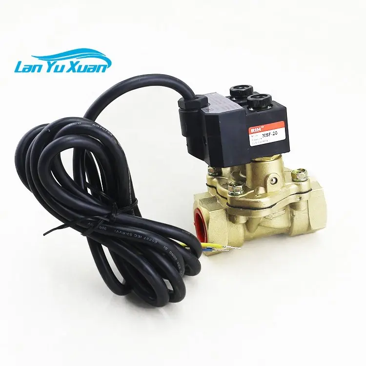 Double coil  solenoid valve,refueling machine tanker MSF fuel oil solenoid valve