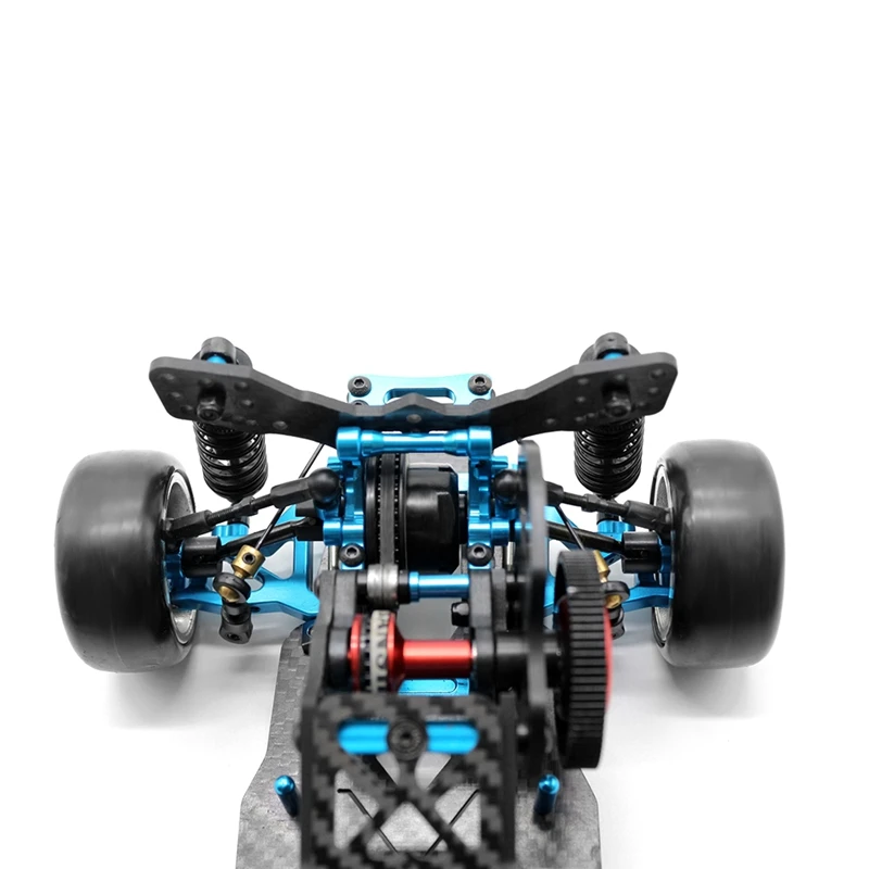 DIY RC Car Rear-Drive Drift Racing Frame 1/10 RC Car RC Frame Drift Car Kit Version RC Frame Drift Car Kit Version Blue