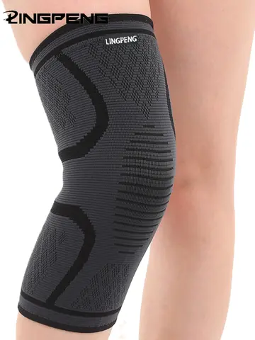 1/2PCS Fitness Running Cycling Knee Support Braces Elastic Nylon Sport Compression Knee Pad Sleeve for Basketball Volleyball