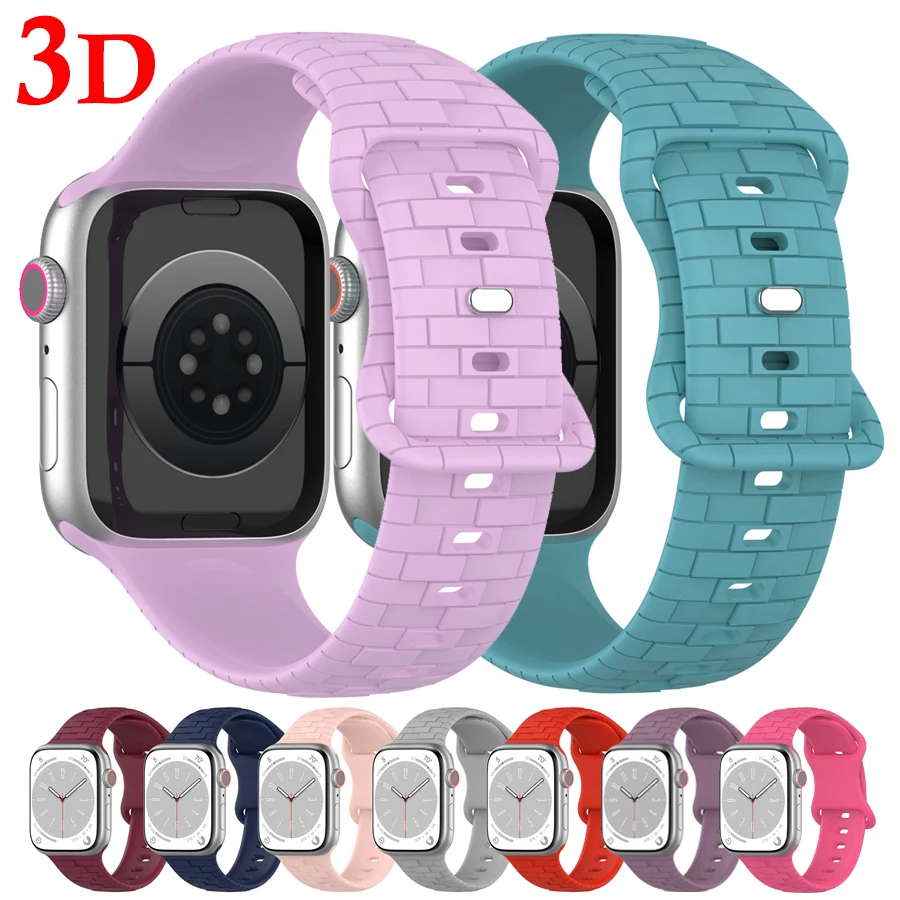 애플 워치 스트랩용 실리콘 밴드 44mm 45mm 40mm 41mm 42-46mm 스포츠 팔찌 iwatch 시리즈 8 7 6 5 4 9 10 11 SE-Ultra 2/3 49mm