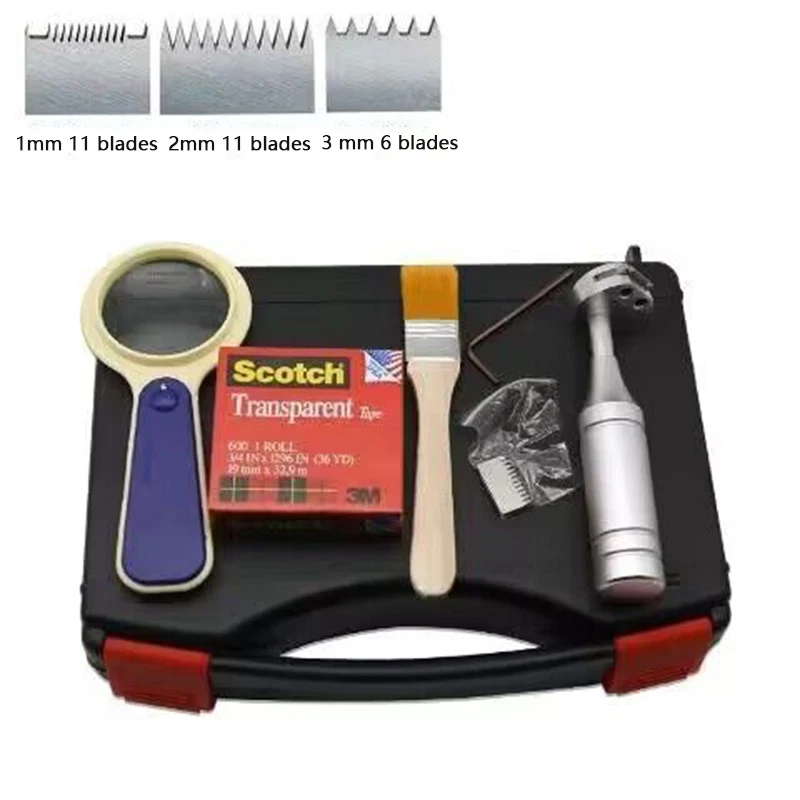 

Paint Film Scratcher Cross-Hatch Plate Hundred Grid Adhesion Tester Cross Cutting Rule