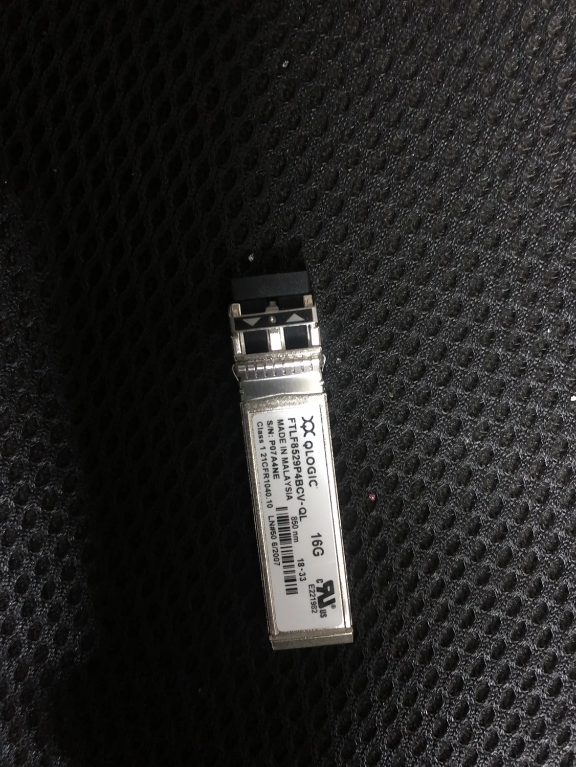 

1 шт. FTLF8529P4BCV-QL QLOGIC 16G многомодовый оптический модуль QLE2692 QLE2662 QLE2672