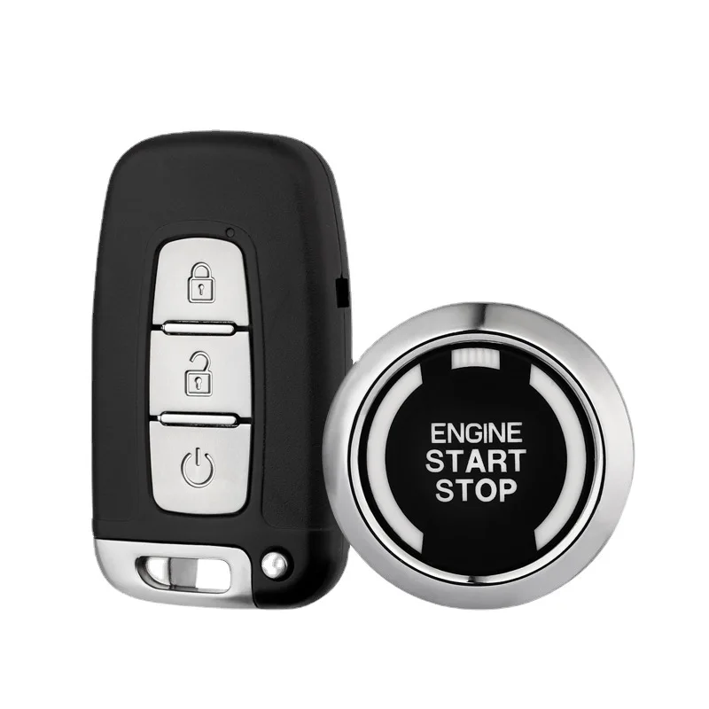 Remote control car automatic induction identification unlock ignition switch start button