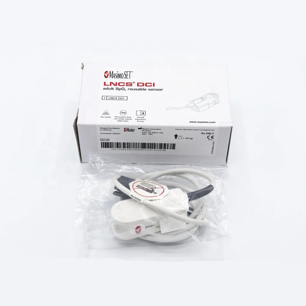 Оригинальный датчик Spo2 с зажимом для пальцев Masim 1863/LNCS-DCI