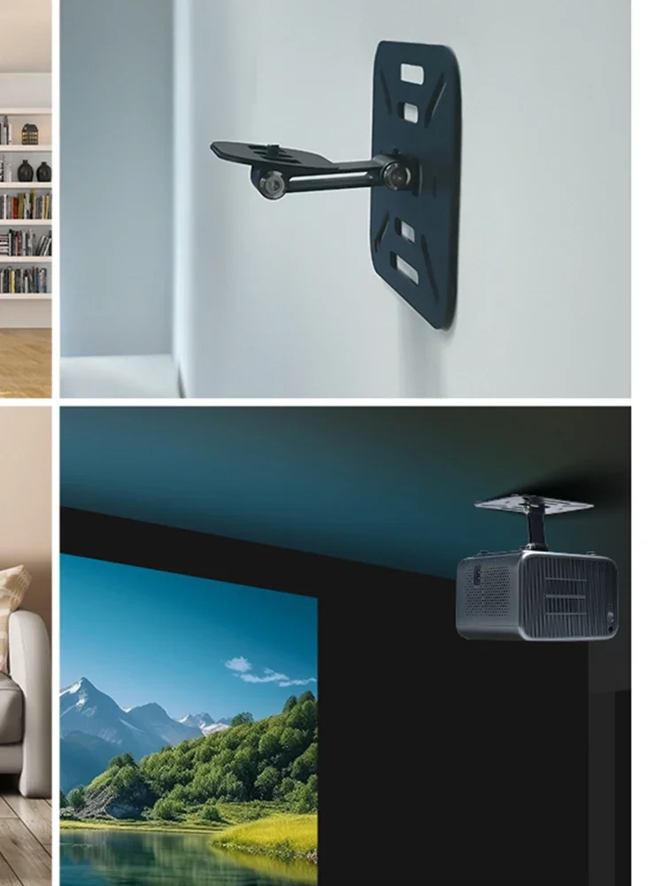 Universal Projectors Bracket Holder Home Desktop Projector holder Stand Table Mobile Projector Wall Mount Removable Adjustable