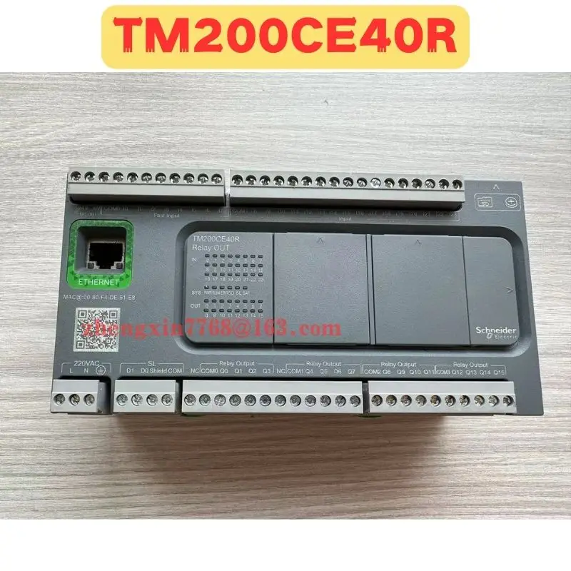 Used PLC Controller TM200CE40R Normal Function Tested OK