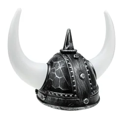 Decorative Ox Horn Viking Style Head Ornament Masquerade Adults Costume Ski Decor Helmets For Adults Ox Decorate