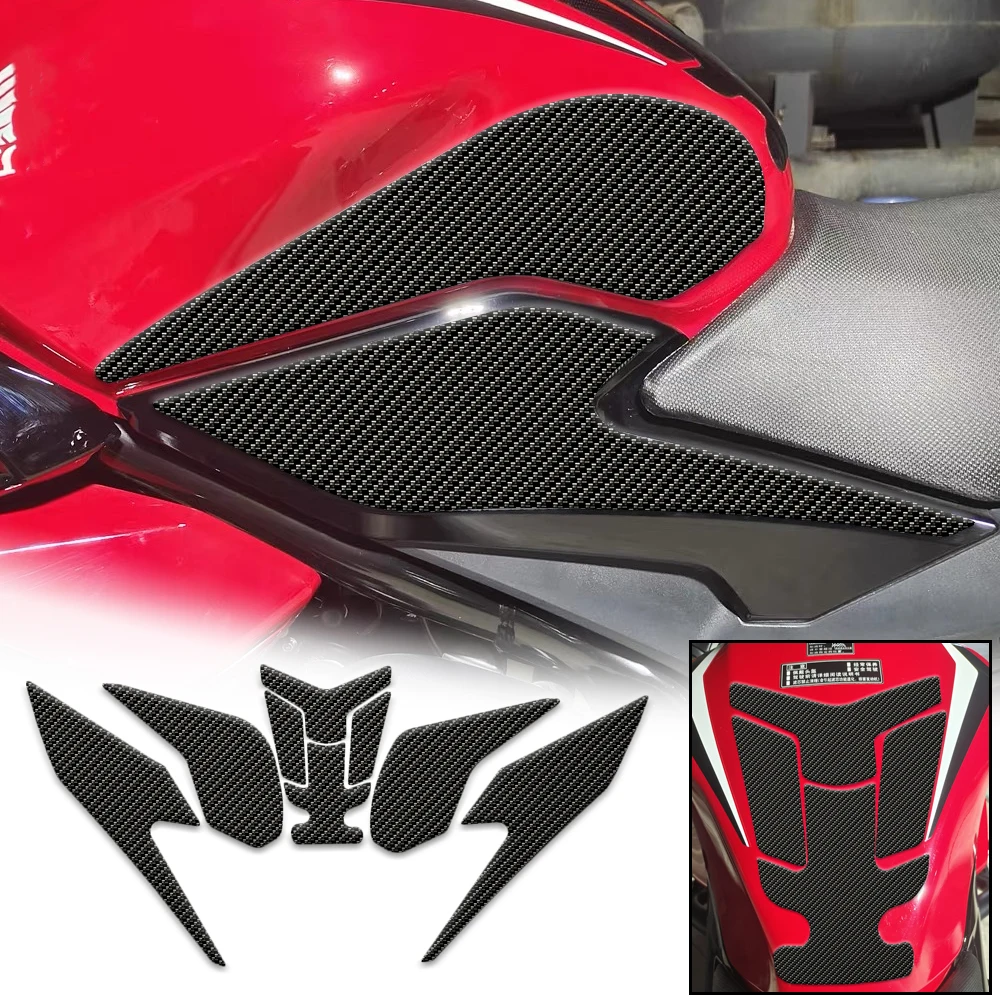 FOR Honda CBR400R 2019-2024 Motorcycle Anti Slip Tank Pad Gas Knee Grip Traction Side Protector Stickers