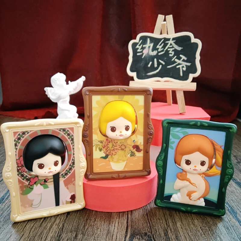 

Amelie Famous Paintings COS Series Blind Box Toy Fairy Kawaii Doll Caja Ciega Action Figure Toys Model Birthday Gift Mystery Box