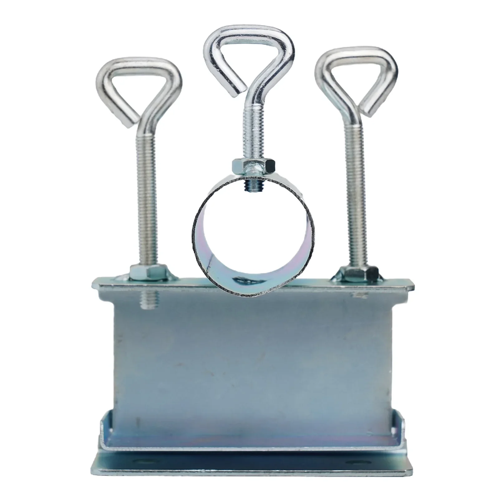 

Reliable Umbrella Bracket with Adjustable Clamp for Decks and For Chairs Includes Practical Hook for Outdoor Use