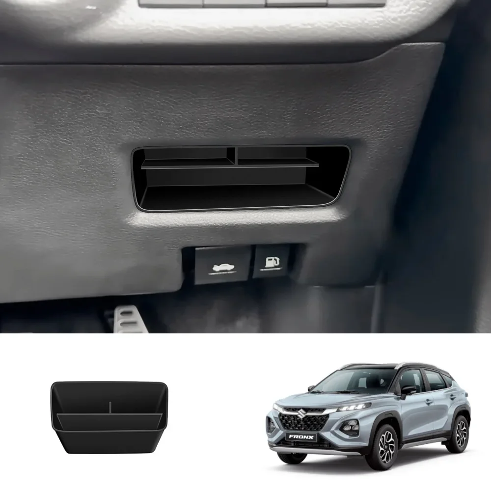 

Для Suzuki Fronx WDB3S WEB3S 2024 2025 2026 ABS ящик для хранения конфиденциальности водителя, нижний ряд, перегородка для хранения, аксессуары для интерьера