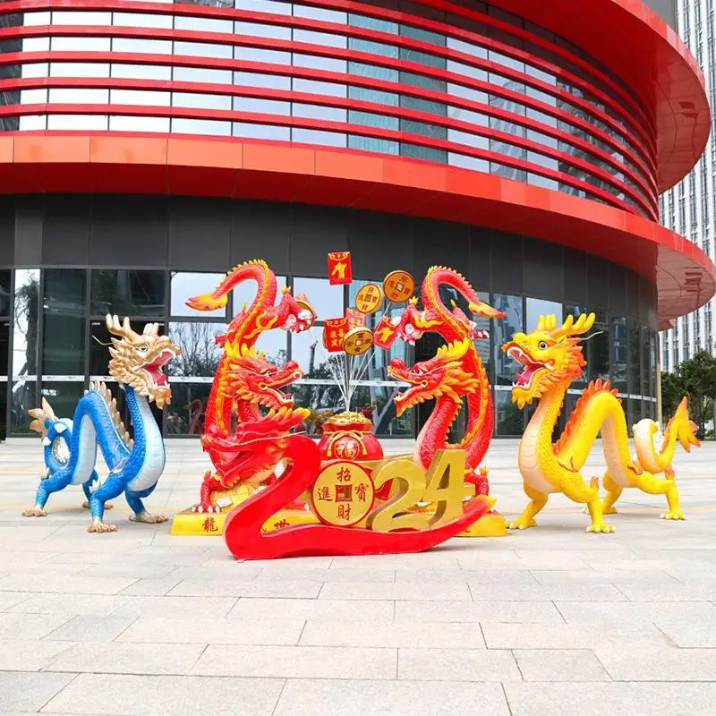 

Outdoor shopping mall sales department landscape mascot decoration