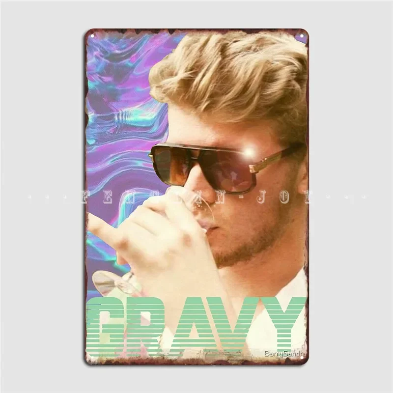 Yung Gravy Metal Plaque Poster Cinema Living Room Pub Garage Vintage Poster Tin Sign Posters