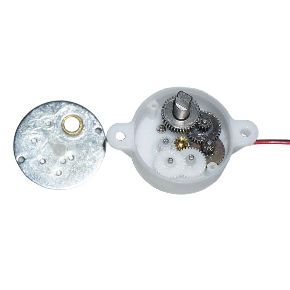 DC12V Metal Gear Reduction Motor 541:1 High Torque Low Noise Gear Motor 16RPM Electric Rotary Valve Actuator Replacement Motor