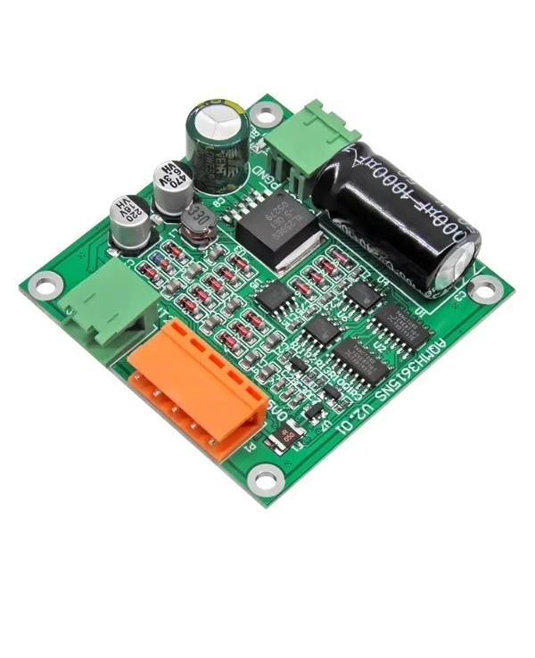 12/24/36V 15A high-power D-C motor drive board/module with full PWM for forward and reverse rotation