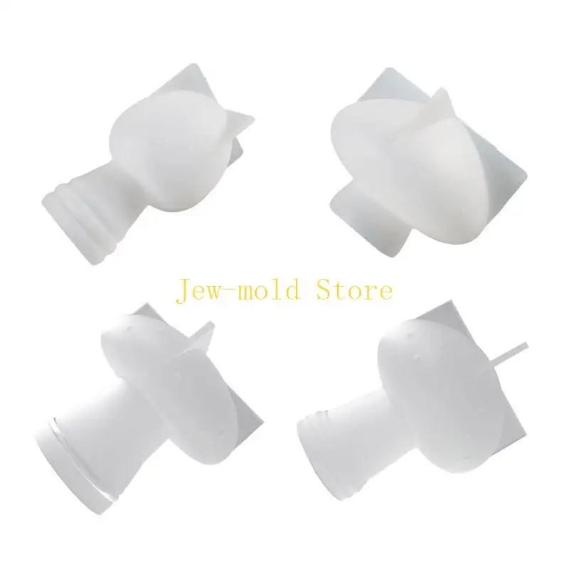 C71B الروائح الشموع العفن الفطر راتنج السيليكون العفن DIY بوليمر كلاي زخرفة #3