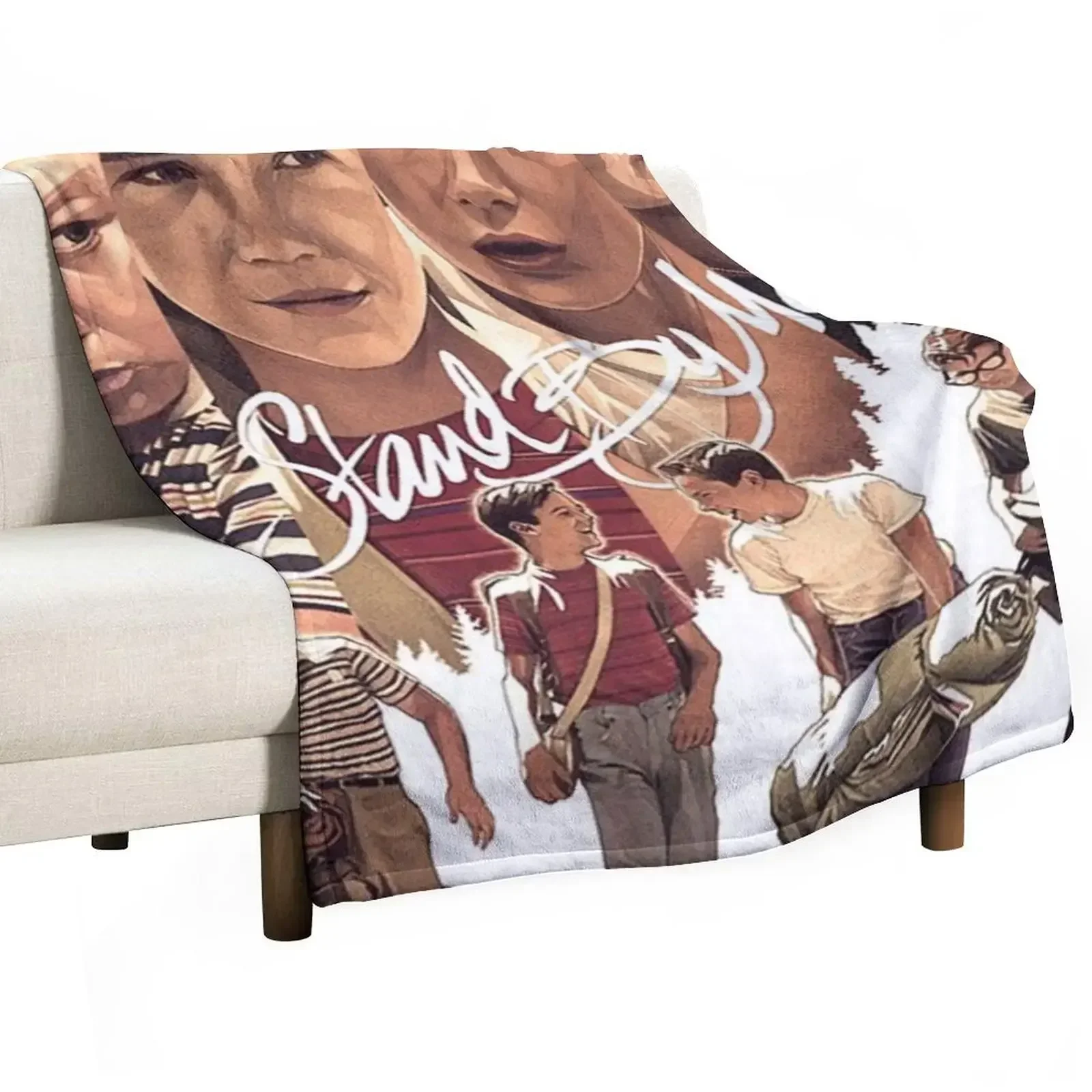 Stand by Me movie poster Throw Blanket Bed Fashionable for babies Bed covers Blankets