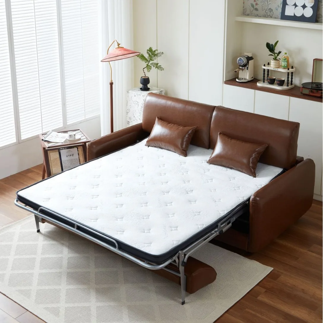

Multifunctional sofa bed Foldable dual-purpose homestay Hotel room furniture Comes with mattress Flip sofa bed