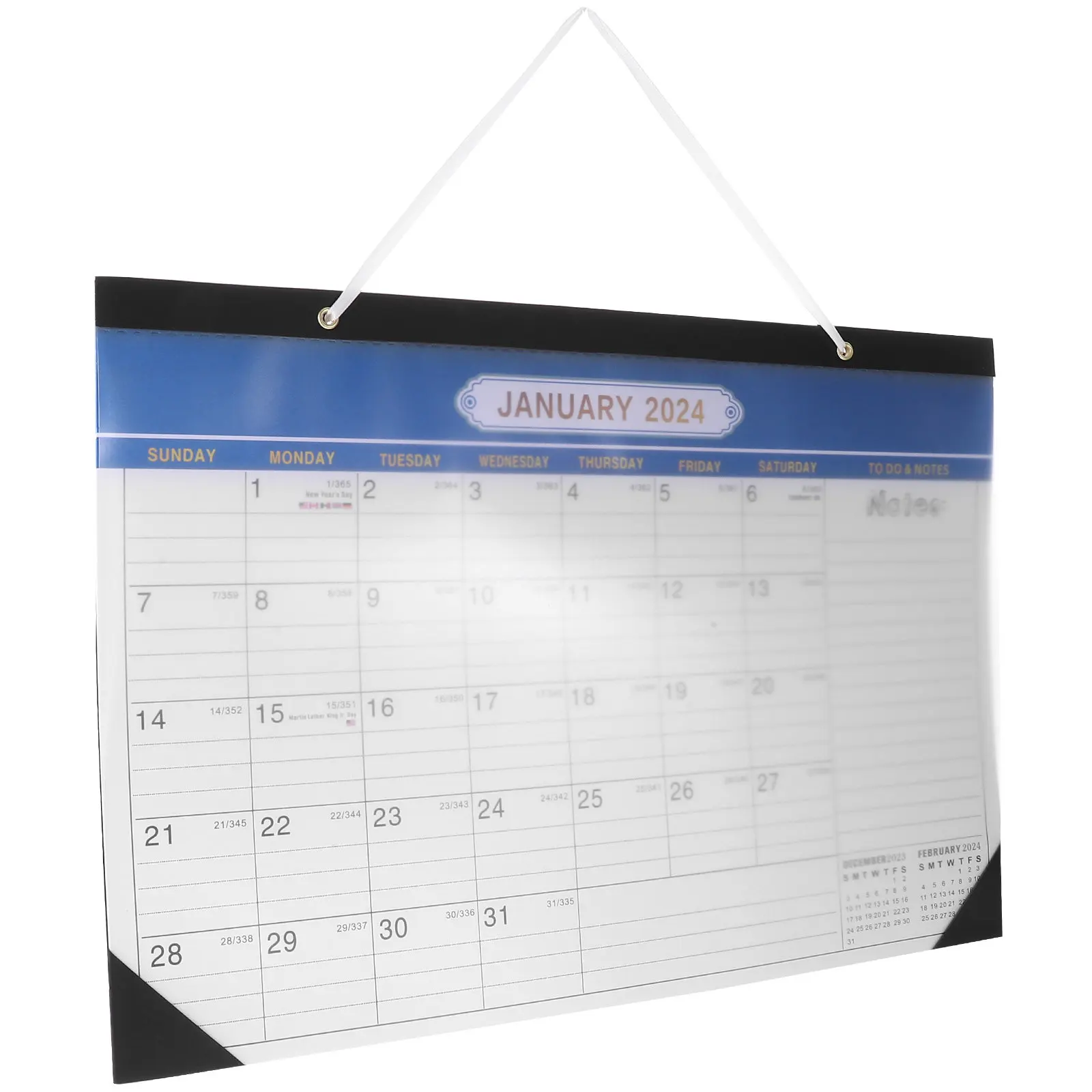 

Household Hanging Calendar Monthly Delicate Hanging Wall Calendar Clear Printed Daily Planning Office Supplies