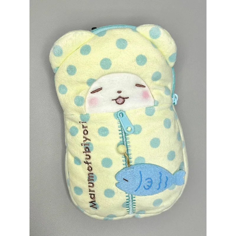 Sanrio Anime muslimate peluche astuccio Kawaii coperta orso penna sacchetto studente Desktop Storage Bag studente cancelleria regalo