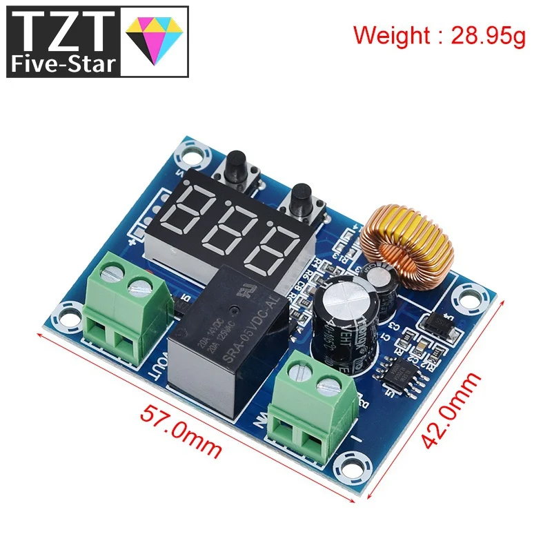 XH-M609 DC 12V-36V Charger Module Voltage OverDischarge Battery Protection Precise Undervoltage Protection Module Board