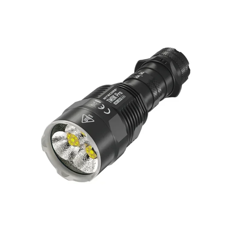 NITECORE TM9K PRO Type-C Rechargeable LED Flashlight 9900Lumens, Spotlight+Floodlight,NiteLab UHi LED