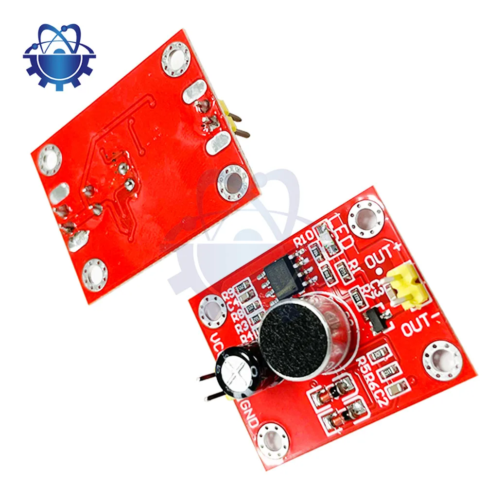 Sonic Delay Module DC3-9V 1.5A Microphone Sonic Delay Direct Drive Voltage 3V-9V LED Motor Driver Board DIY Small Electric Fan